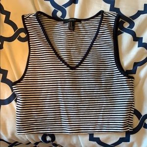 Forever 21 v-neck crop top